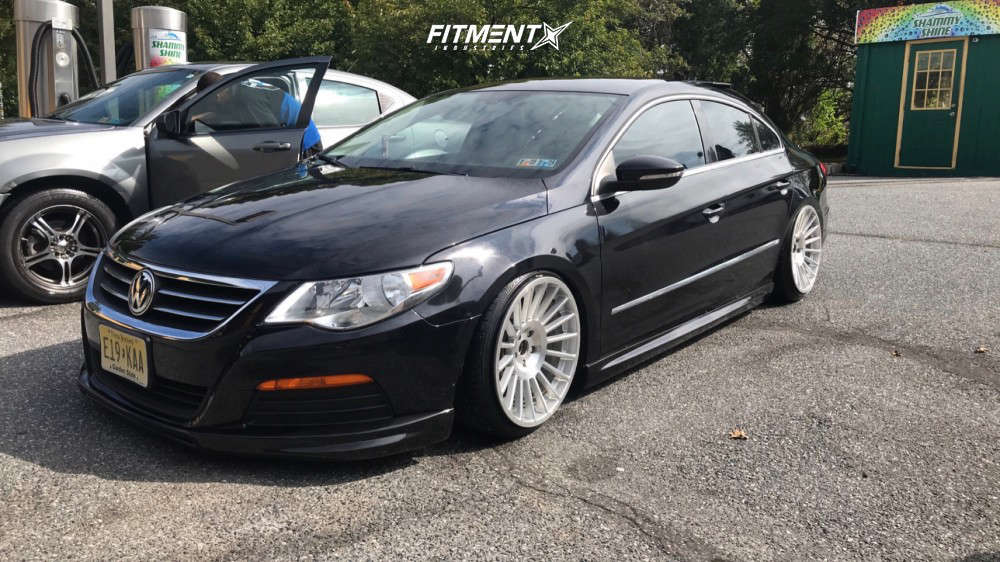 2012 Volkswagen CC Sport with 19x10 Rotiform Indt and Nankang 225x35