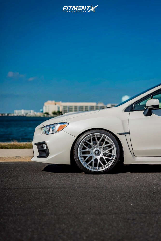 2019 Subaru WRX Base with 19x10 Rotiform Rse and Hankook 235x35 on Air ...
