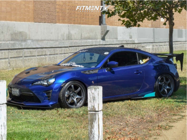 2017 Toyota 86 Base with 18x9.5 Rays Engineering 57DR and Michelin ...