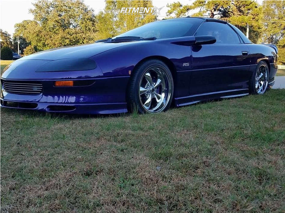 1 1997 Camaro Chevrolet Rs Eibach Lowering Springs American Racing Torq Thrust M Chrome