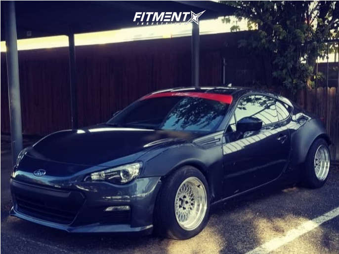 2015 Subaru BRZ Limited with 16x9.5 NS Mesh and Hankook 225x50 on