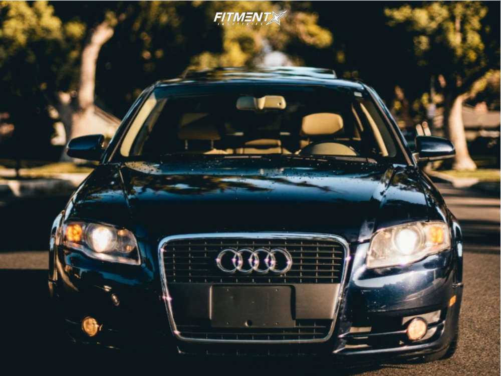 06 Audi Quattro Base With 19x8 5 Vmr V710 And Bfgoodrich 225x35 On Coilovers Fitment Industries