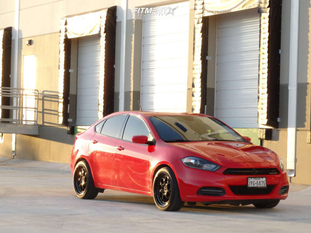 2016 Dodge Dart SXT with 18x8.5 Aodhan Ds01 and Nitto 225x40 on