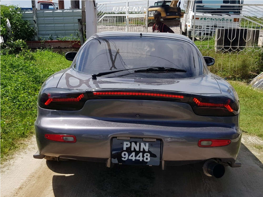 1993 Mazda RX-7 Base with 18x9.5 ESR Sr07 and Federal 235x40 on ...