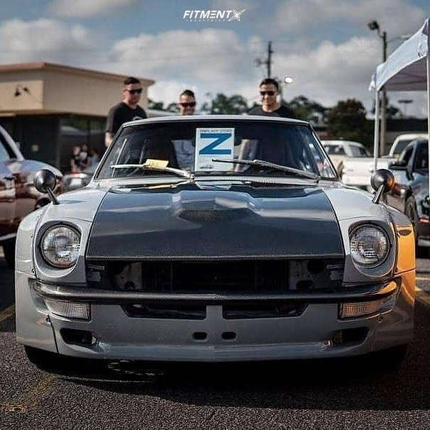 1973 Nissan 240Z Base with 18x9 American Racing VF502 and Nitto 245x40 ...
