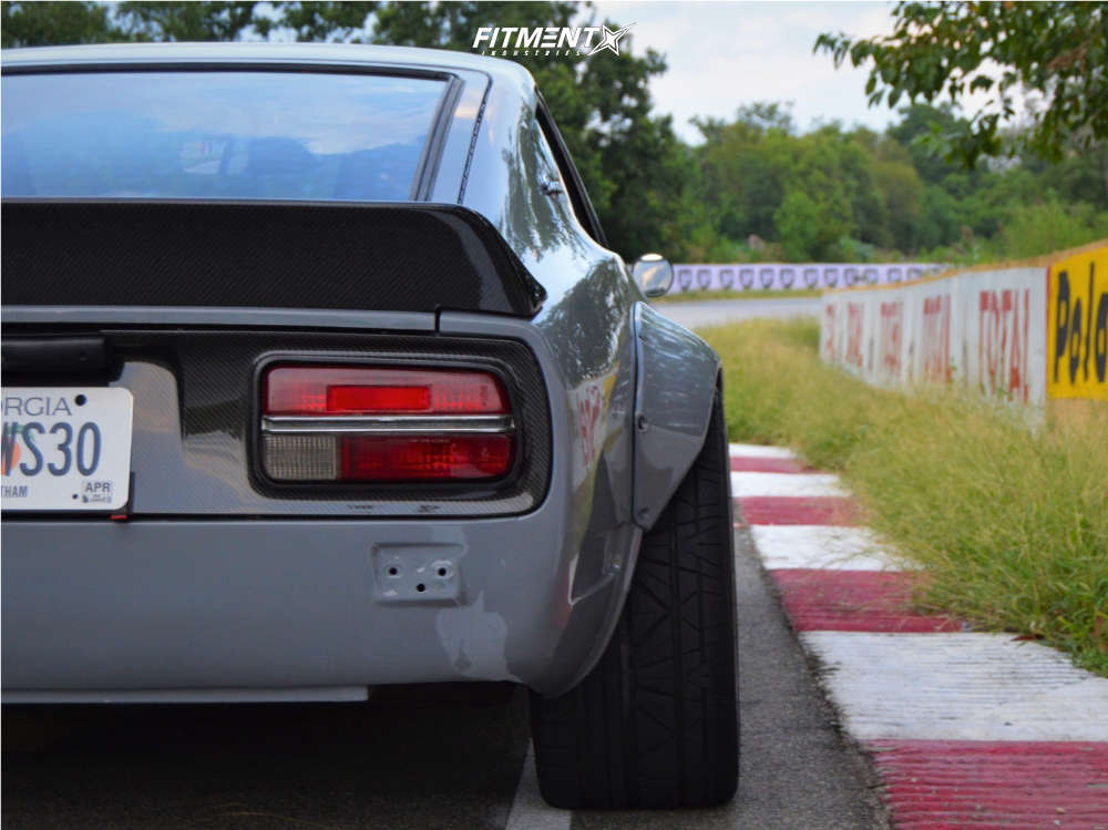 1973 Nissan 240Z Base with 18x9 American Racing VF502 and Nitto 245x40 ...