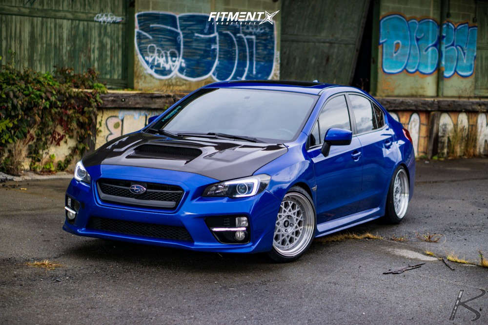 2015 Subaru WRX Premium with 18x9.5 MST Fiori and Nankang 225x40