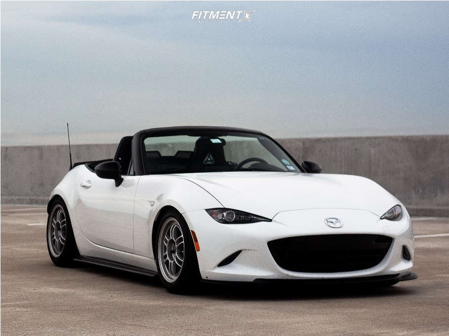 2016 Mazda MX5 Miata Club with 16x8 Enkei RPF1 and Toyo Tires 205x50