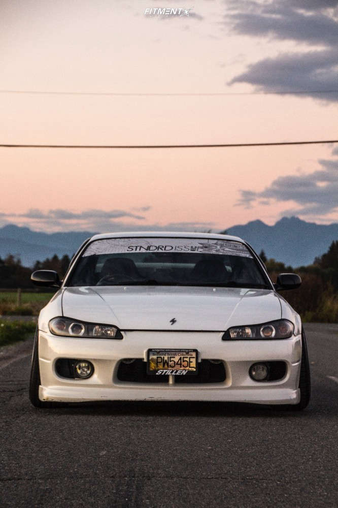 2000 Nissan 200SX Base with 17x9.5 MB Wheels Battles and Falken 225x45 ...