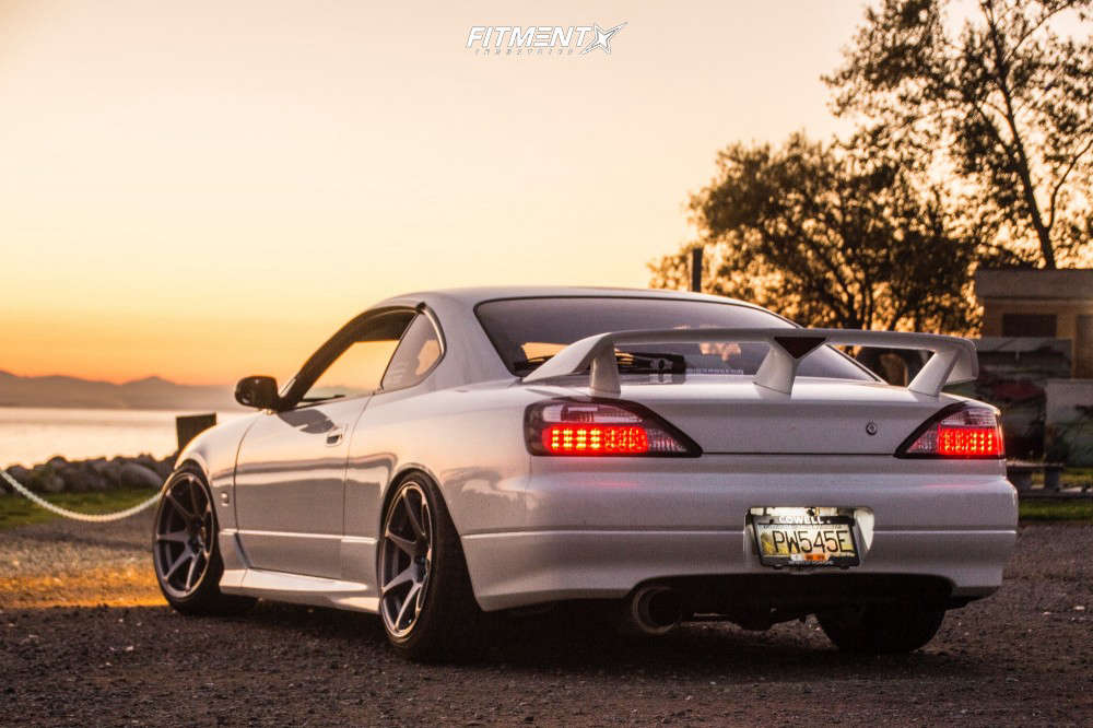 2000 Nissan 200SX Base with 17x9.5 MB Wheels Battles and Falken 225x45 ...