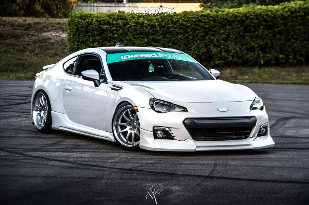 2013 Subaru BRZ Premium with 18x9.5 Aodhan DS02 and Nankang 215x40