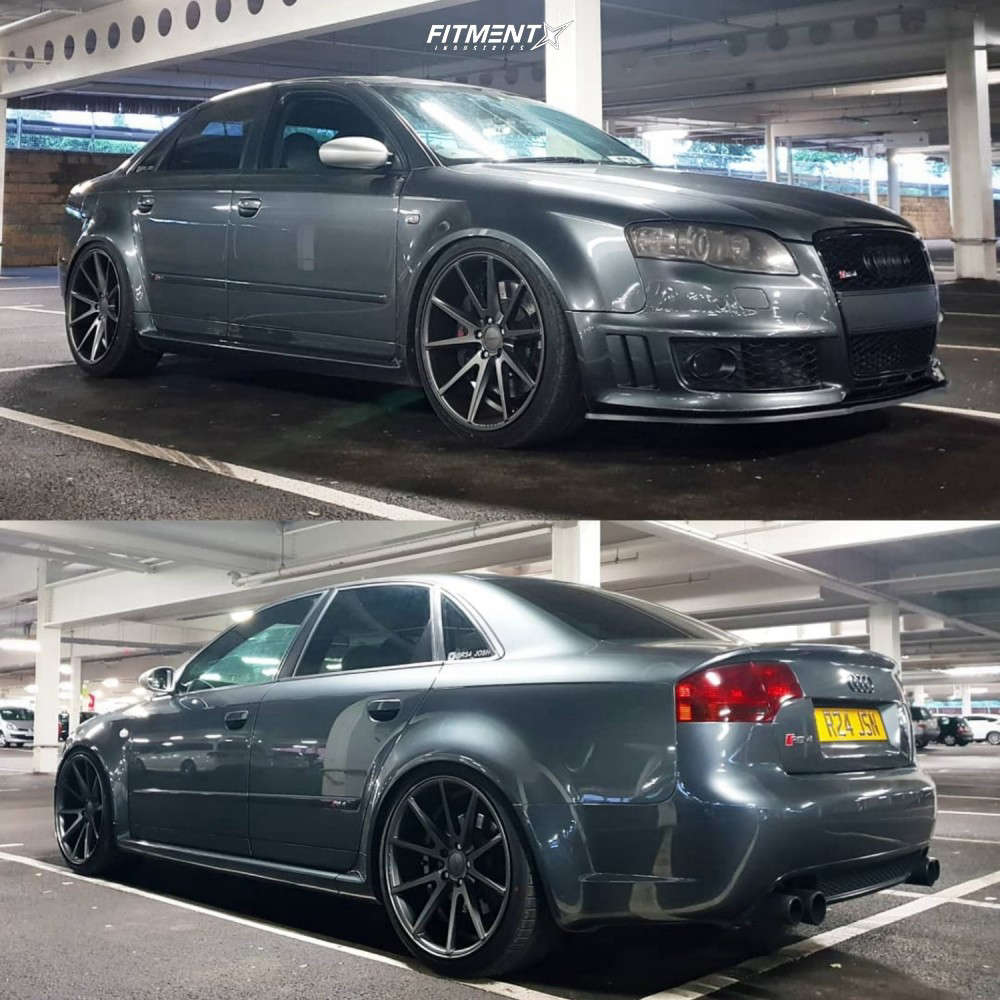2007 Audi RS4 Base with 20x10 Vossen Vfs1 and Falken 255x35 on