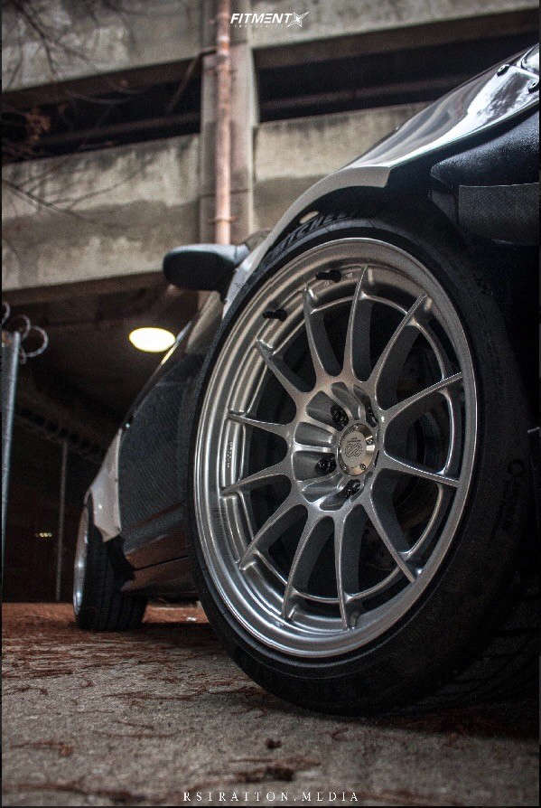 2002 Acura Rsx Type S With 18x10 5 Enkei Nto3 M And Michelin 275x35 On Coilovers 543975 Fitment Industries