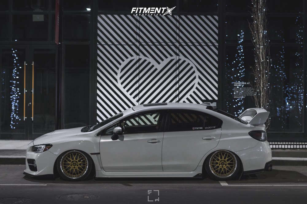 2017 Subaru WRX STI Sport-tech with 18x10 Work VS XX and Michelin