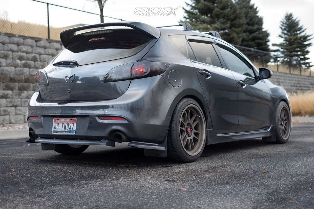 Ame③ 2010 Mazda MazdaSpeed3 Base with 18x8.5 Aodhan Ah07 and Federal