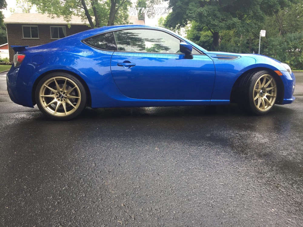 2013 Subaru BRZ Sport-tech with 18x8.75 XXR 527 and Bridgestone