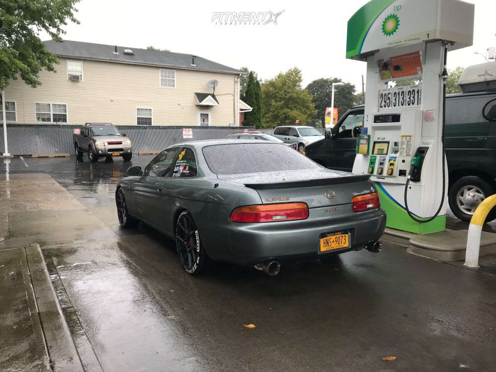 1994 Lexus SC400 Base with 19x8.5 Rotiform Kps and Pirelli 235x35 on ...