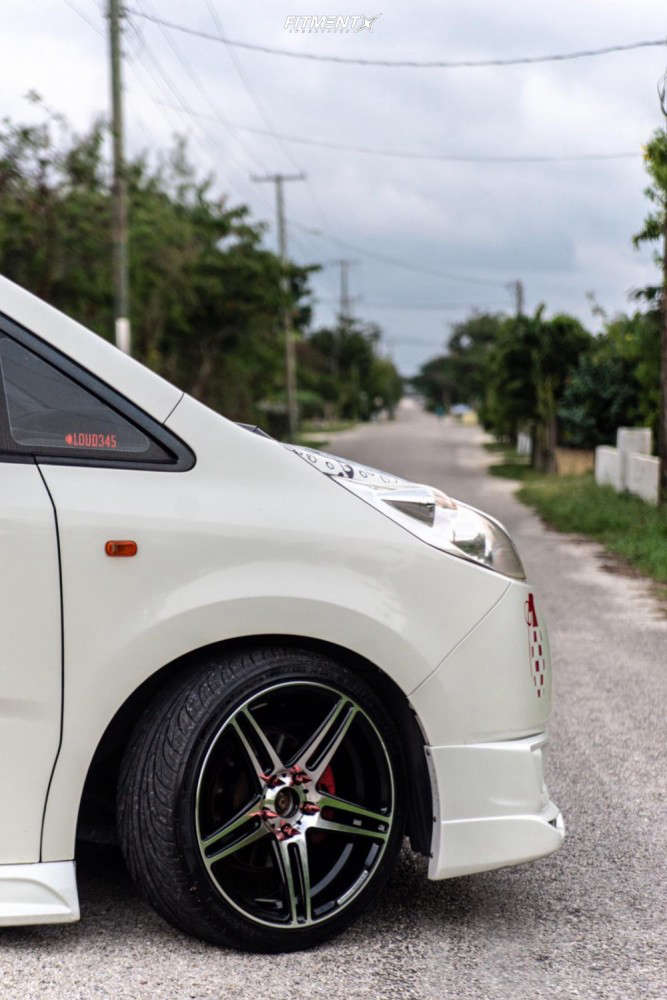 2007 Honda Odyssey EX with 18x8 Curva C5 and Nankang 215x40