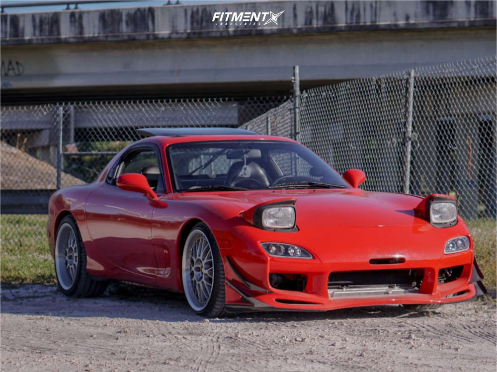 1994 Mazda RX-7 Touring with 18x9.5 Work VS XX and Falken 355x30
