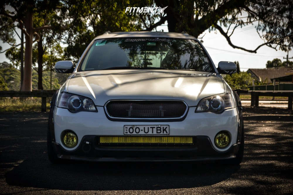 2005 Subaru Outback R with 19x8.5 XXR 531 and Hifly 235x35 on Coilovers ...