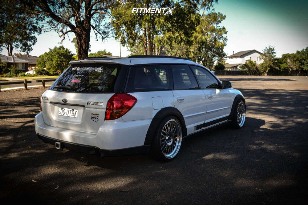 2005 Subaru Outback R with 19x8.5 XXR 531 and Hifly 235x35 on Coilovers ...