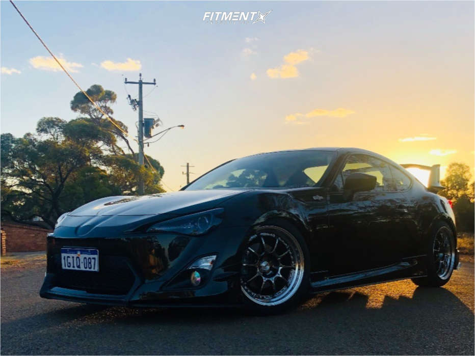 2014 Toyota 86 Base with 18x9.5 SSR Sp5 and Falken 245x40 on