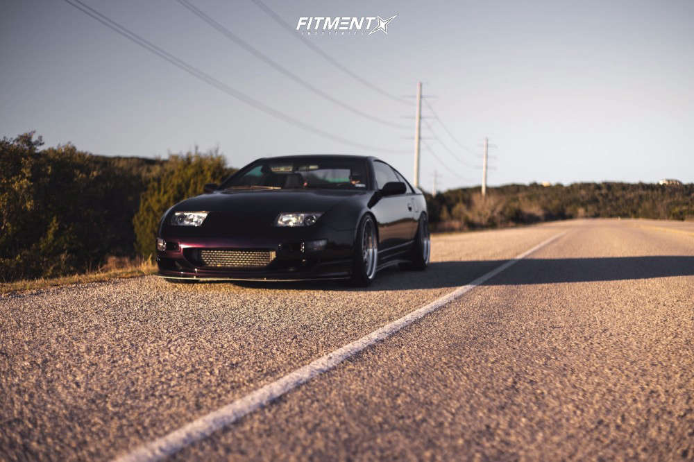 1996 Nissan 300ZX Base with 18x9.5 Rays Engineering LMGT2 and Sumitomo ...