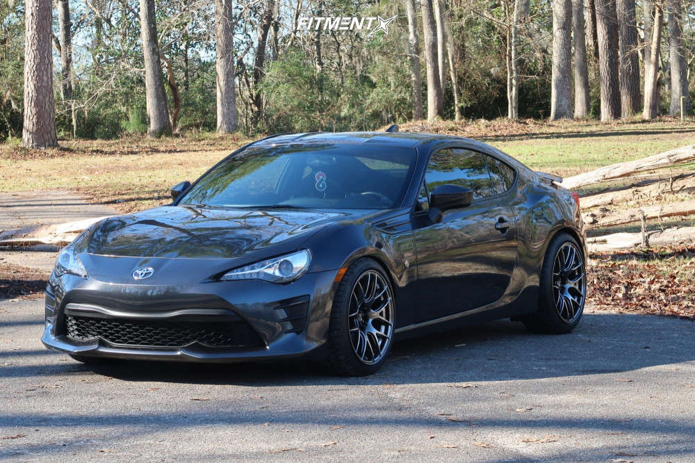 2017 Toyota 86 Base with 18x8.75 XXR 530 and BFGoodrich 225x40 on