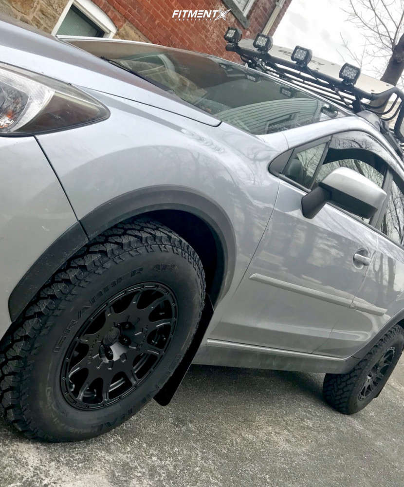 2015 Subaru XV Crosstrek Premium with 15x7 Method Mr502 Vt-spec 2