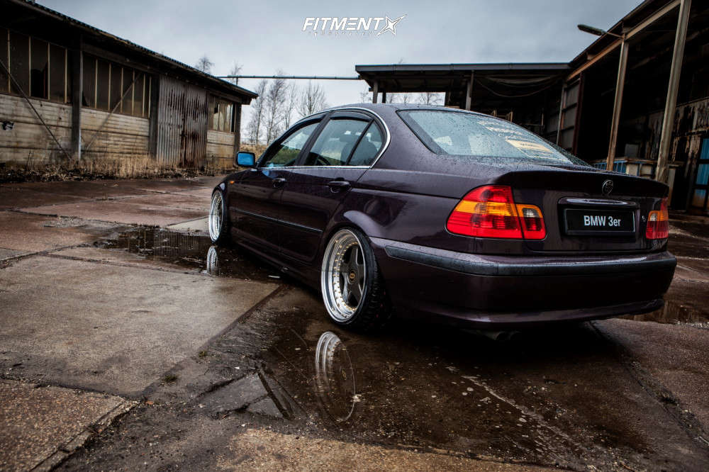 2002 BMW 325i Base with 18x8.5 OZ Racing Futura and Toyo Tires 205x30 ...