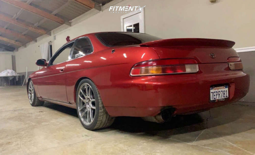 1993 Lexus SC300 Base with 18x9.5 ESR Sr08 and Pirelli 225x40 on ...