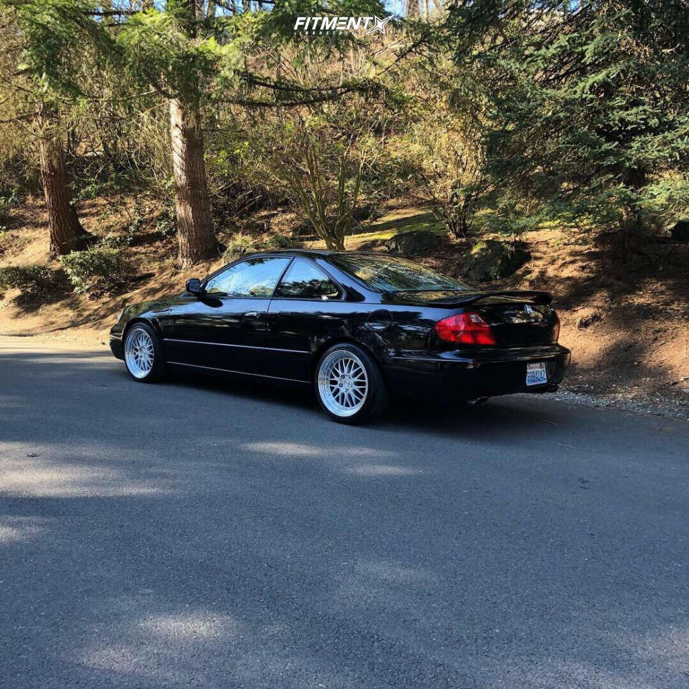 2001 Acura CL Type-S with 18x8.5 ESR Sr05 and Falken 225x40 on Coilovers |  630935 | Fitment Industries, image size:1000x1000