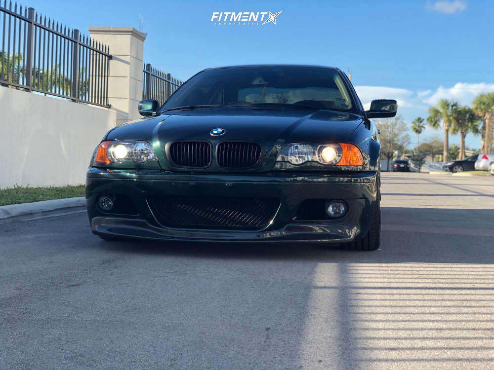 2003 BMW 325Ci Base with 19x8.5 Niche Vosso and Lexani 225x35 on ...