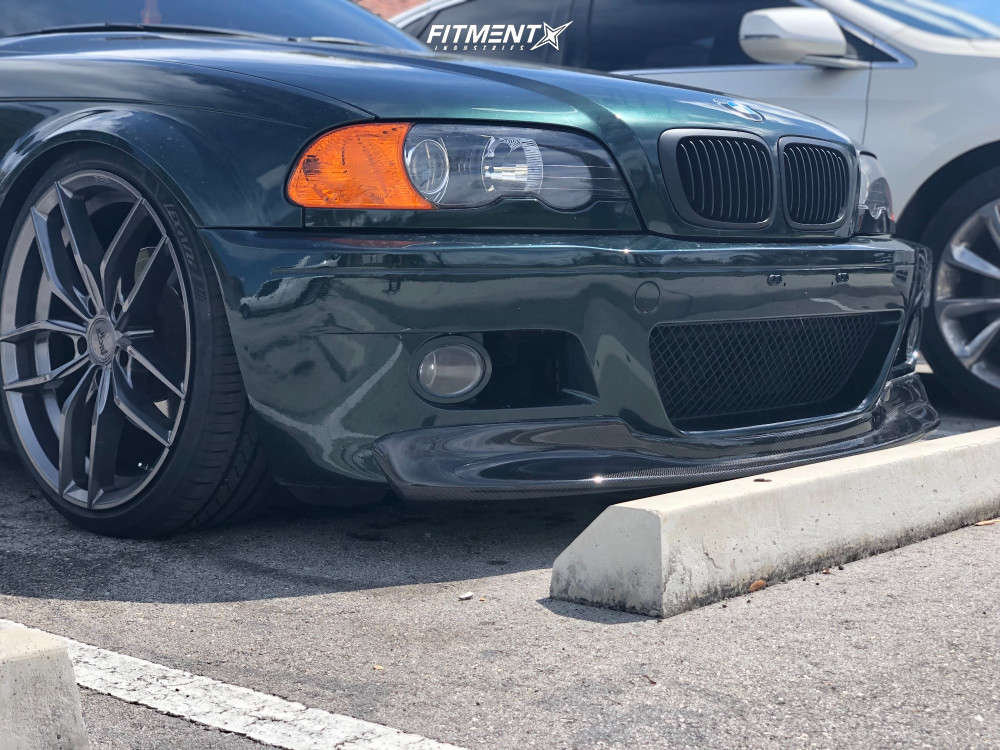 2003 BMW 325Ci Base with 19x8.5 Niche Vosso and Lexani 225x35 on ...