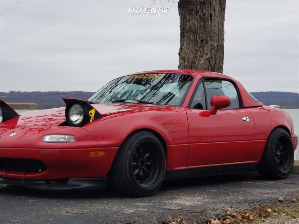 1993 Mazda MX-5 Miata Base with 15x8 XXR 513 and Toyo Tires 195x45