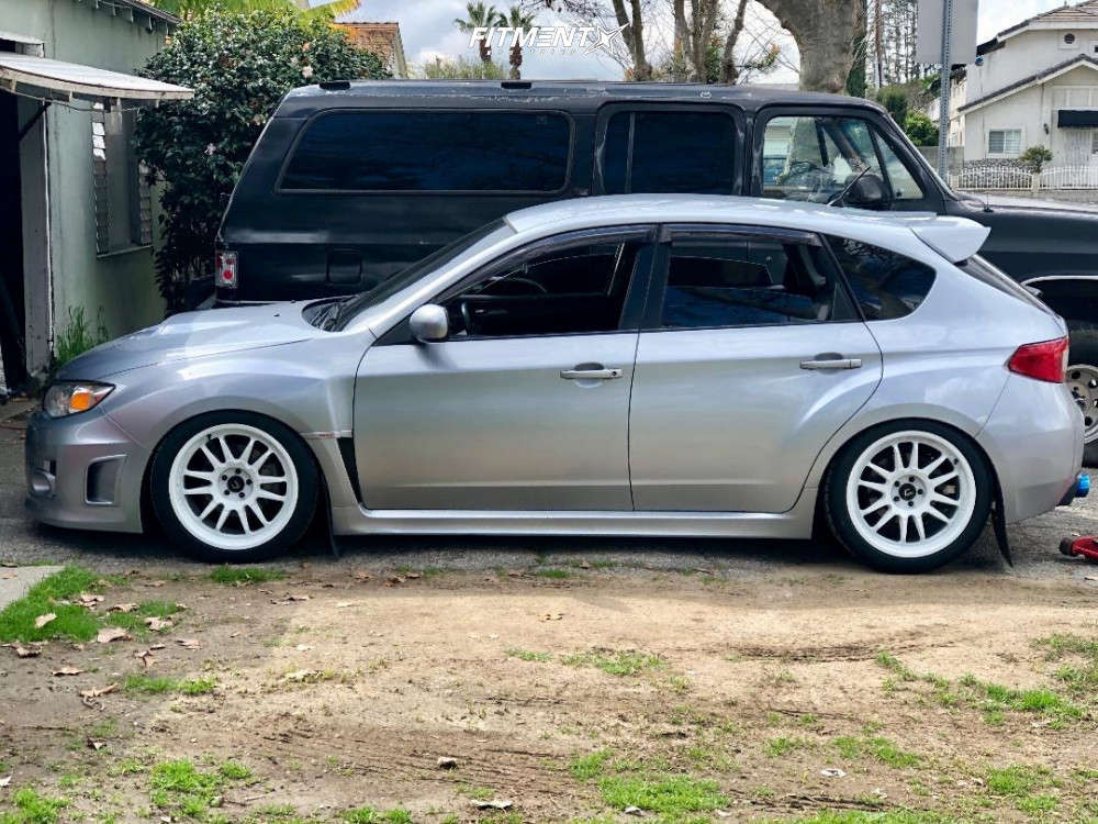 2014 Subaru WRX Limited with 18x9 Cosmis Racing XT-206R and Nitto ...