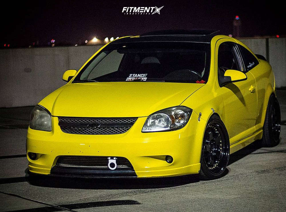 2008 Chevrolet Cobalt SS with 18x9.5 Varrstoen Es6 and Pirelli 245x40 ...