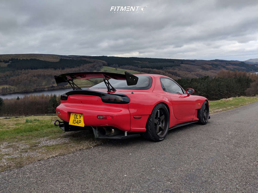 1994 Mazda RX-7 R2 with 18x9.5 Rota Gtr and Nankang 245x40 on Coilovers ...