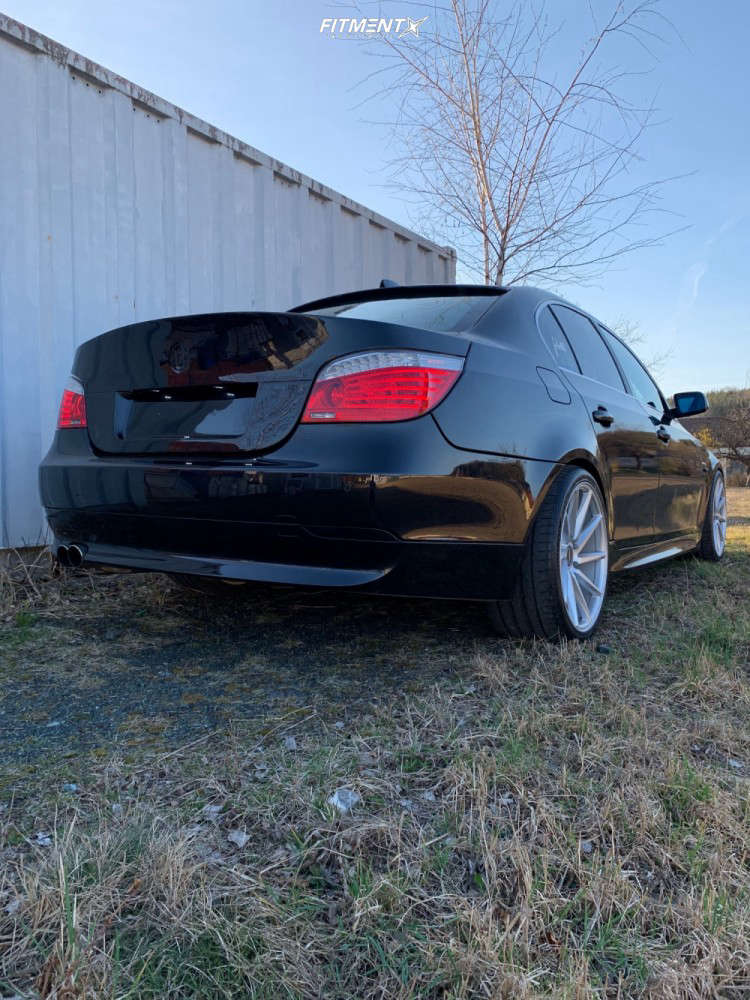 2008 BMW 528xi Base with 19x8.5 Vossen Cvt and Hankook 245x35 on ...