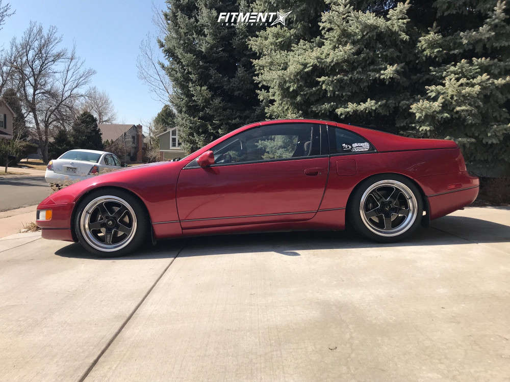 1990 Nissan 300ZX Base with 18x9 Cosmis Racing Xt005r and Ohtsu 235x40