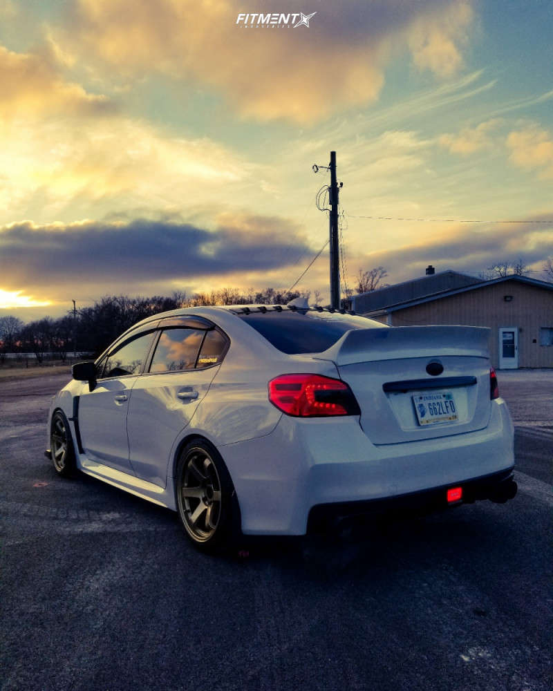2017 Subaru WRX Base with 18x9.5 Rota Grid and Hankook 255x35 on ...