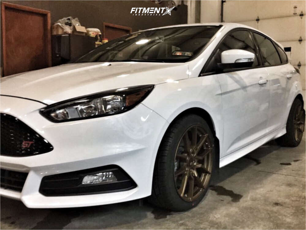 Option Lab Rims R716 Focus 2017 Ford Focus ST with 18x8.5 Option Lab R716 and Hankook 245x40 on ...