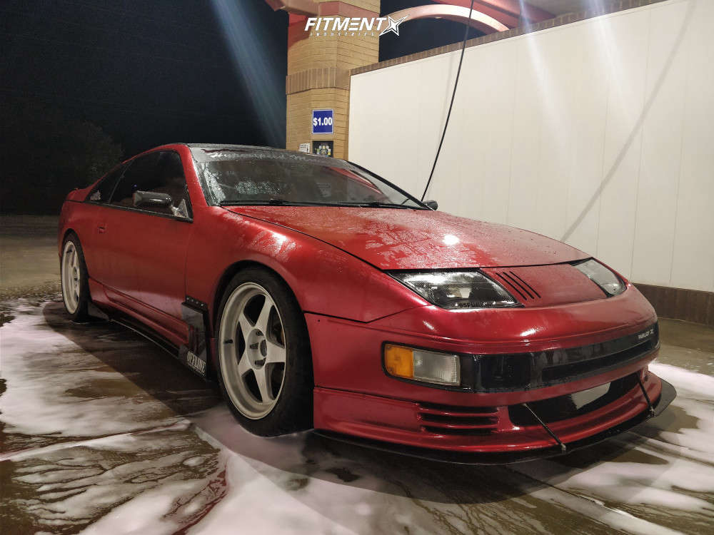 1990 Nissan 300ZX Base with 18x9.5 Rota Slipstreams and Federal
