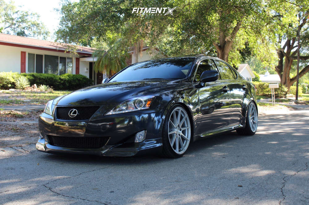 2008 Lexus IS250 Base with 19x8.5 Vertini Rf1.3 and Nankang