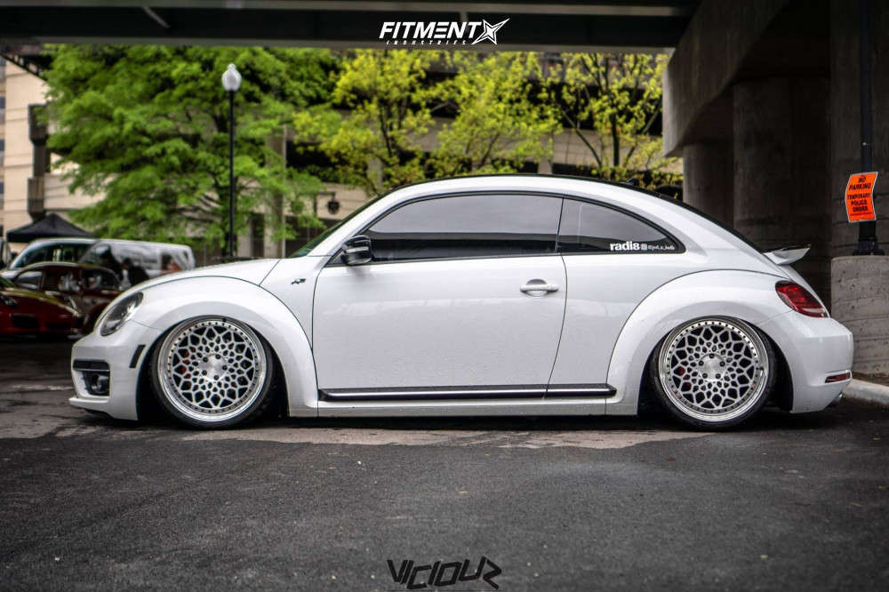 2015 Volkswagen Beetle RLine with 20x9 Radi8 R8b12 and Ohtsu 245x30 on