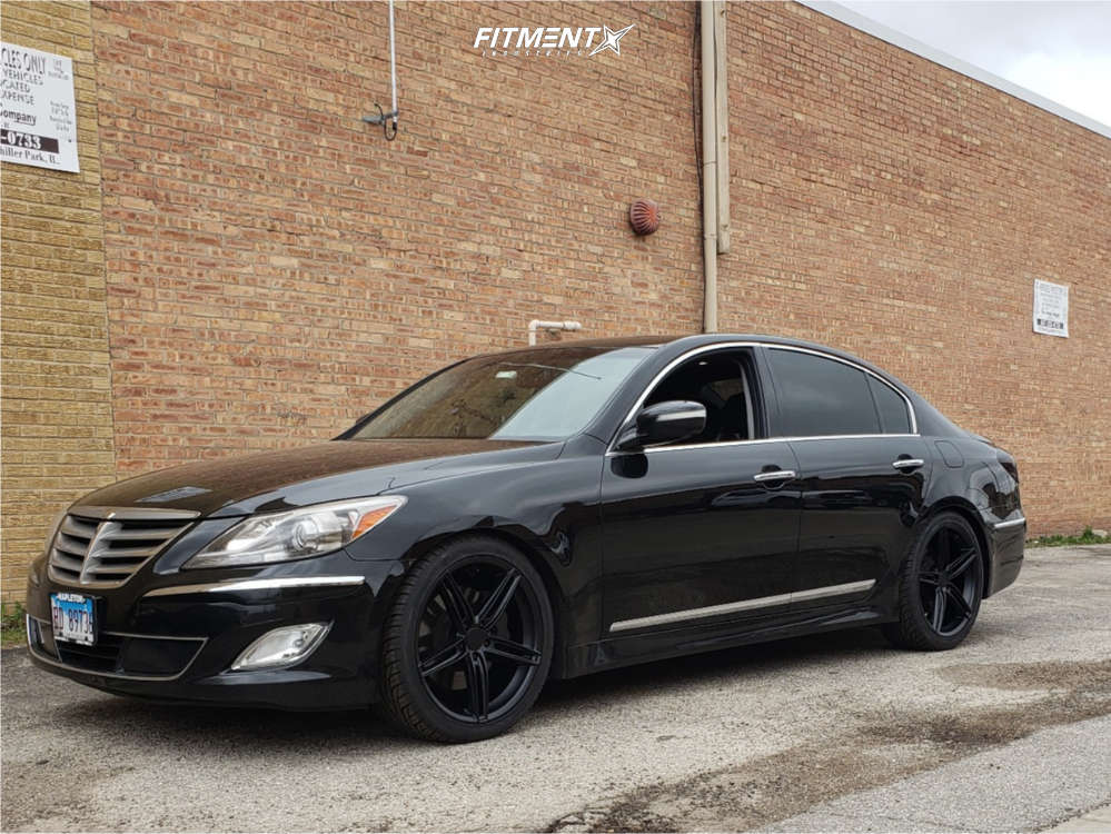 1 2012 Genesis Hyundai 50 R Spec Stock Stock Drag Dr73 Matte Black