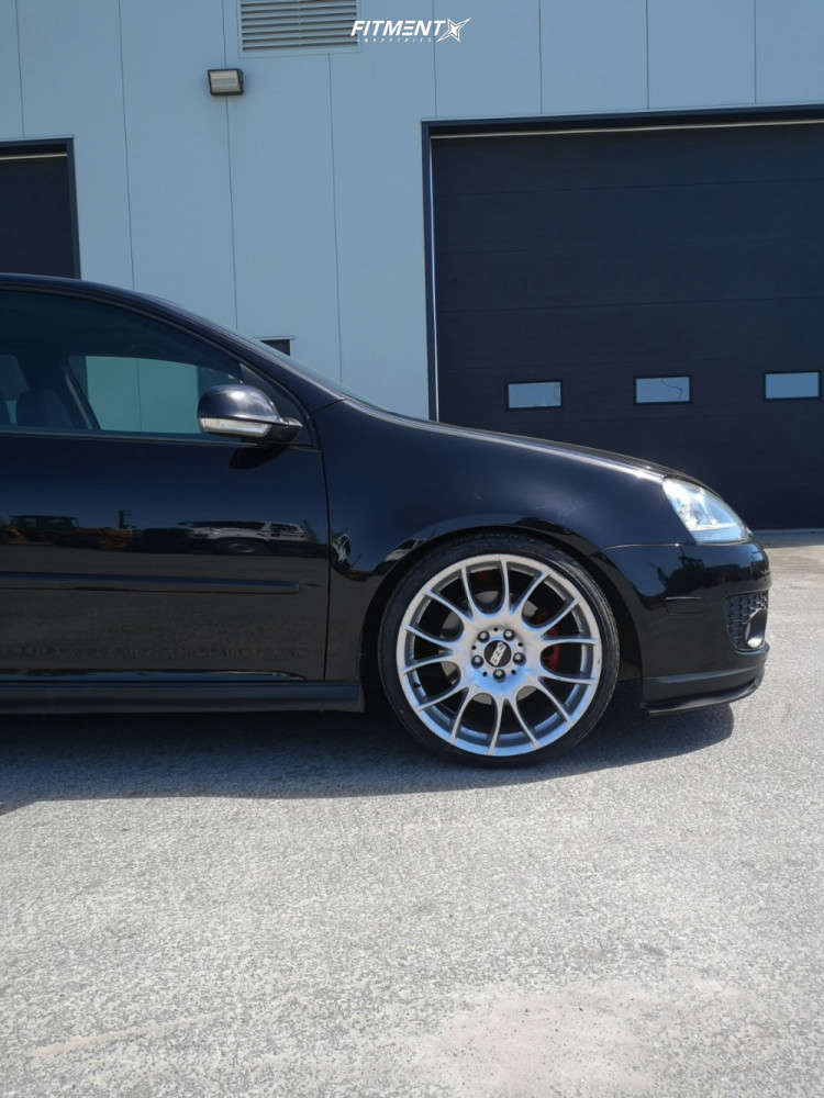 2007 Volkswagen GTI Base with 19x8.5 BBS CK001 and Maxtrek 215x35 