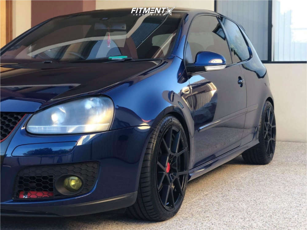 2007 Volkswagen GTI Base with 18x8.5 Rotiform Kps and Michelin 225x40 ...