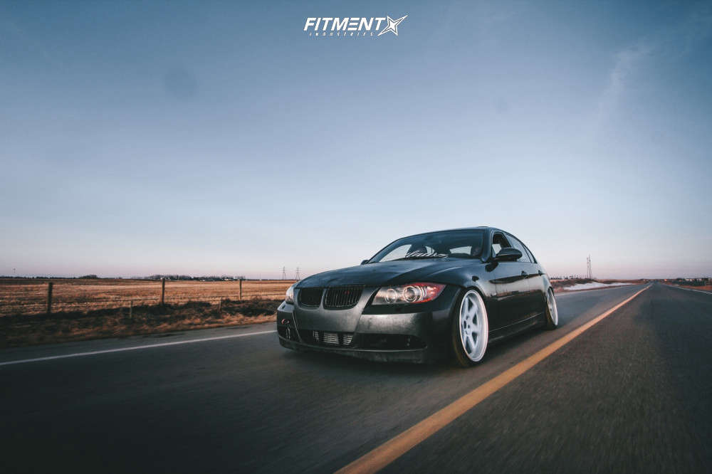 2008 BMW 335i Base with 19x9.5 Varrstoen Es2 and Delinte 215x35 on ...