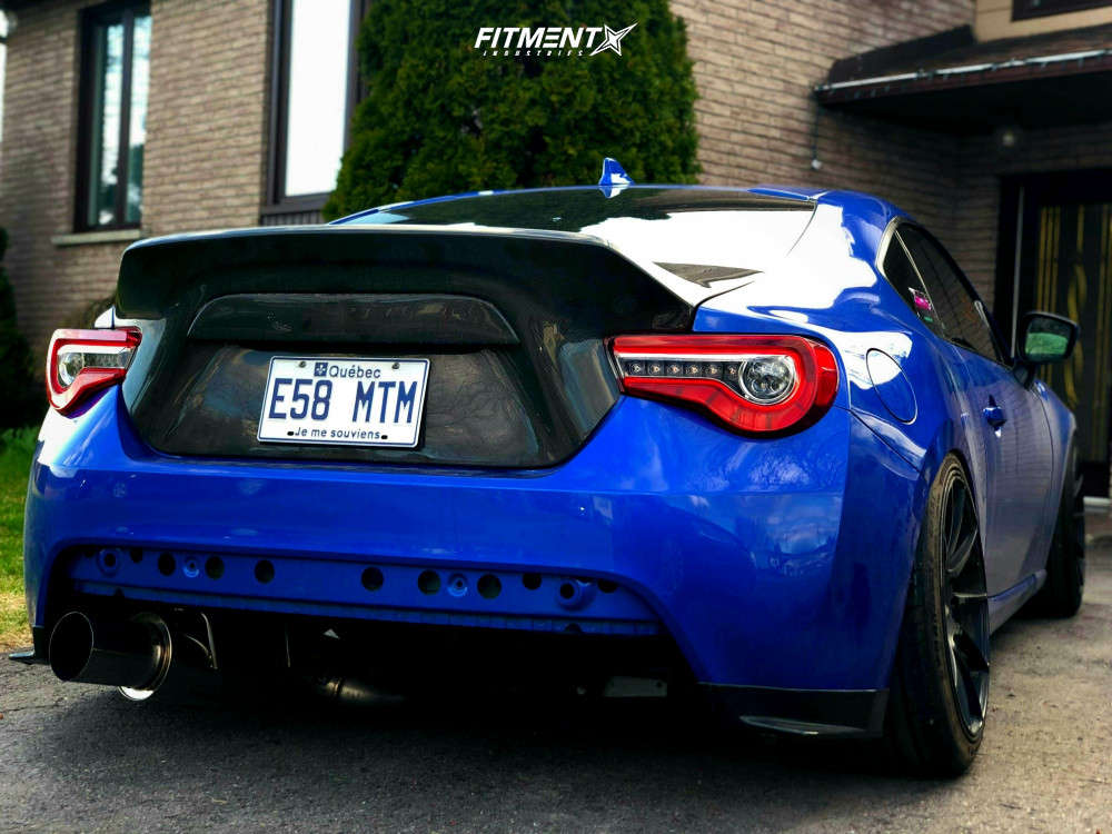 2016 Subaru BRZ Sport-tech with 18x8.75 XXR 527 and Aptany 225x40